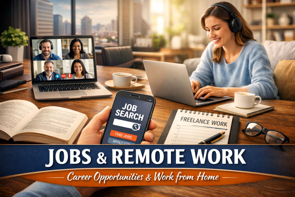 Jobs ads and remote jobs online